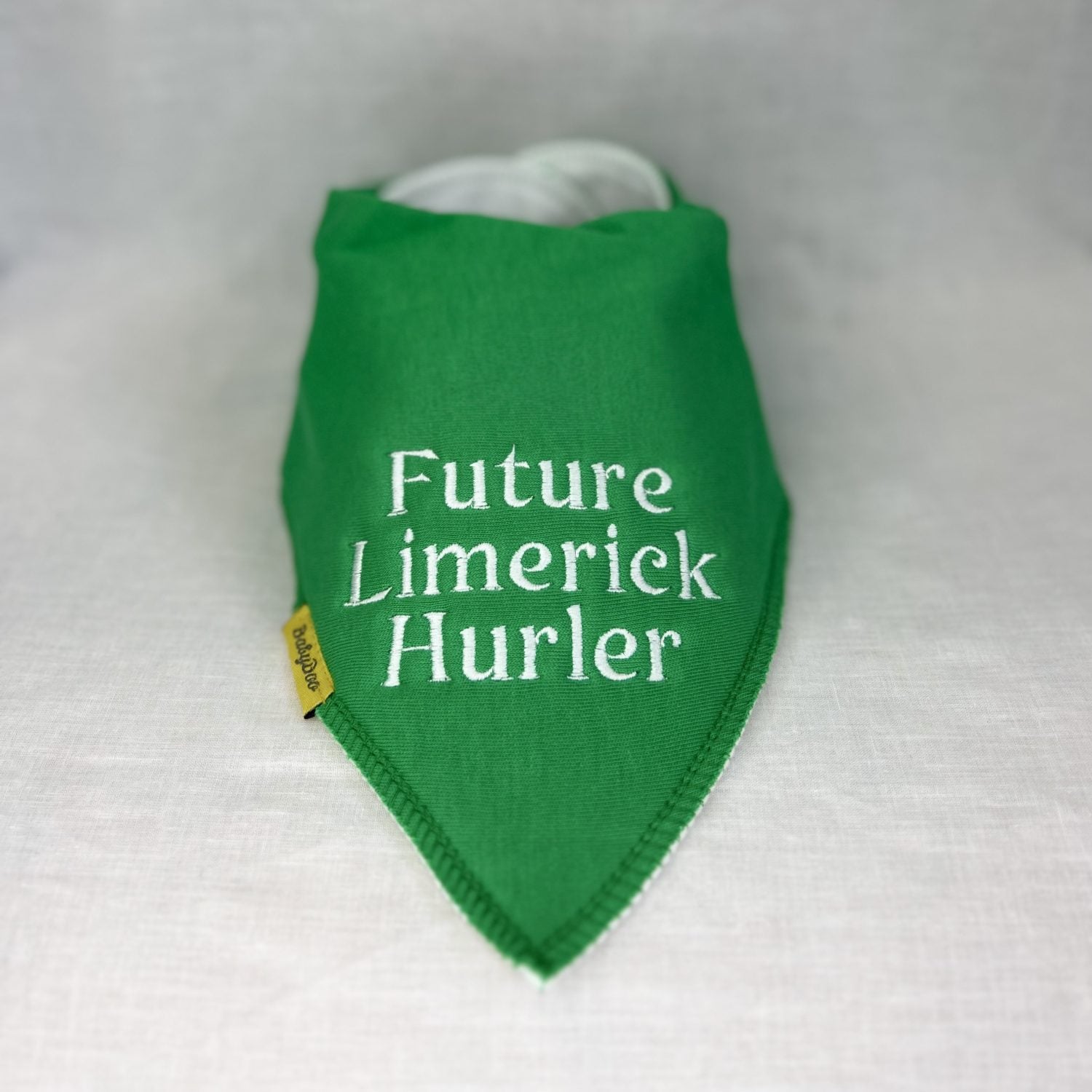 Future Limerick Hurler Organic Cotton DribbleBoo bandana bib