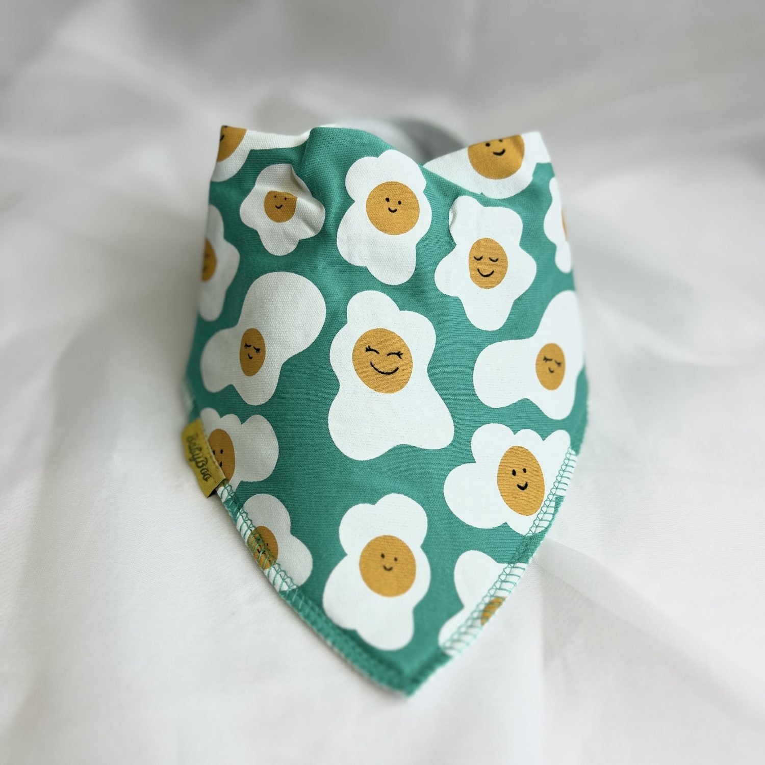 Sunny side up Organic Cotton DribbleBoo Bandana bib
