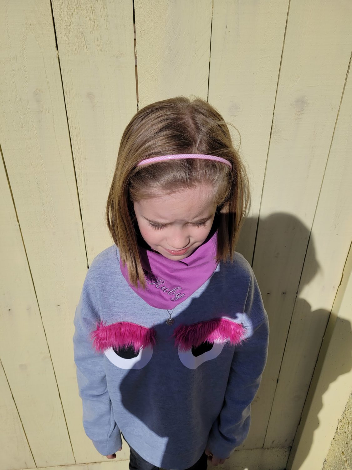 Magenta organic cotton BooLoop Scarf