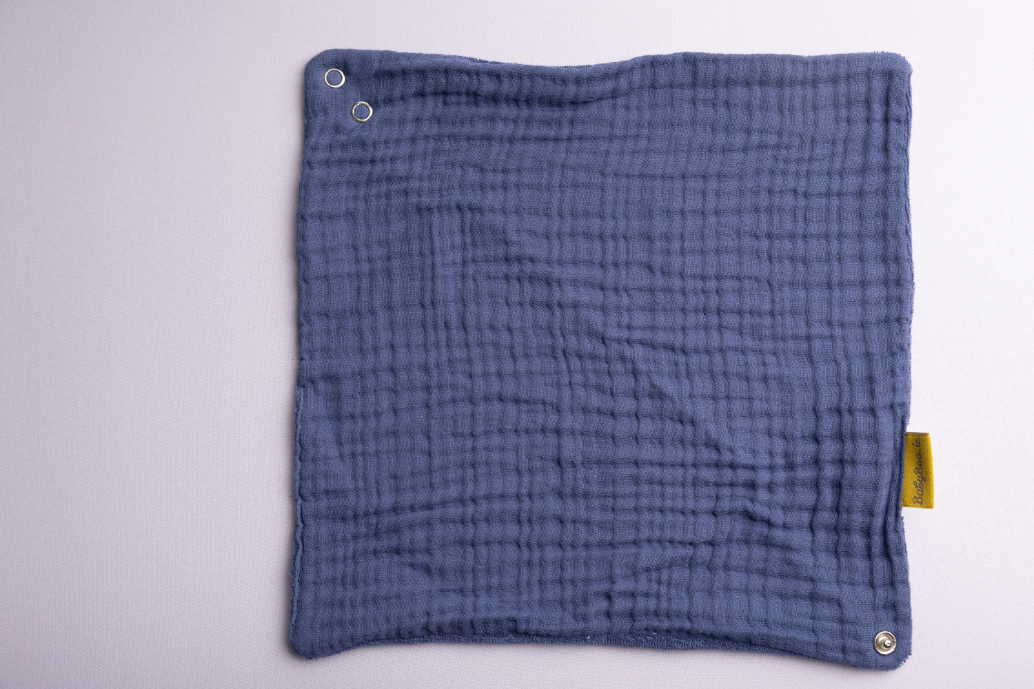 Navy Organic Cotton Biblin