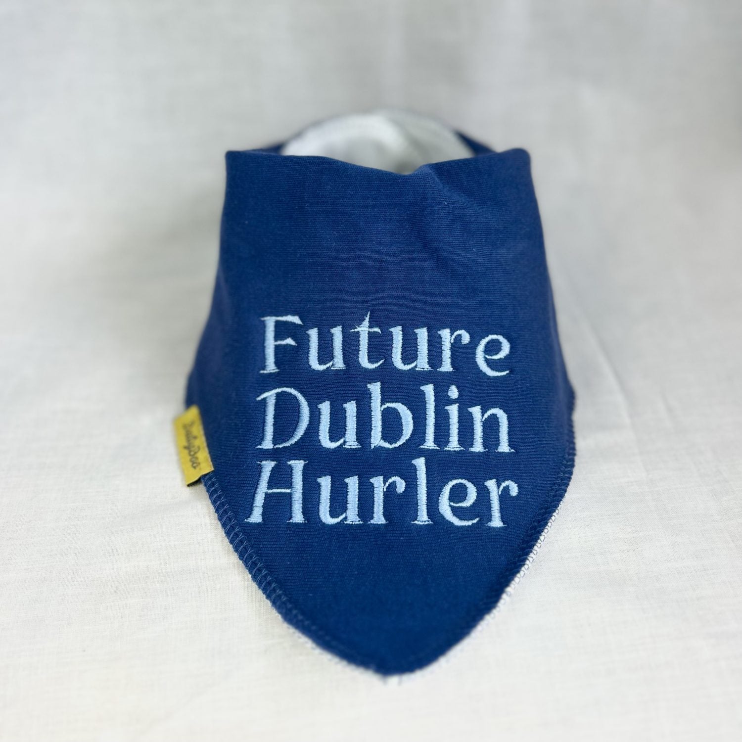 Future Dublin Hurler Organic Cotton DribbleBoo bandana bib