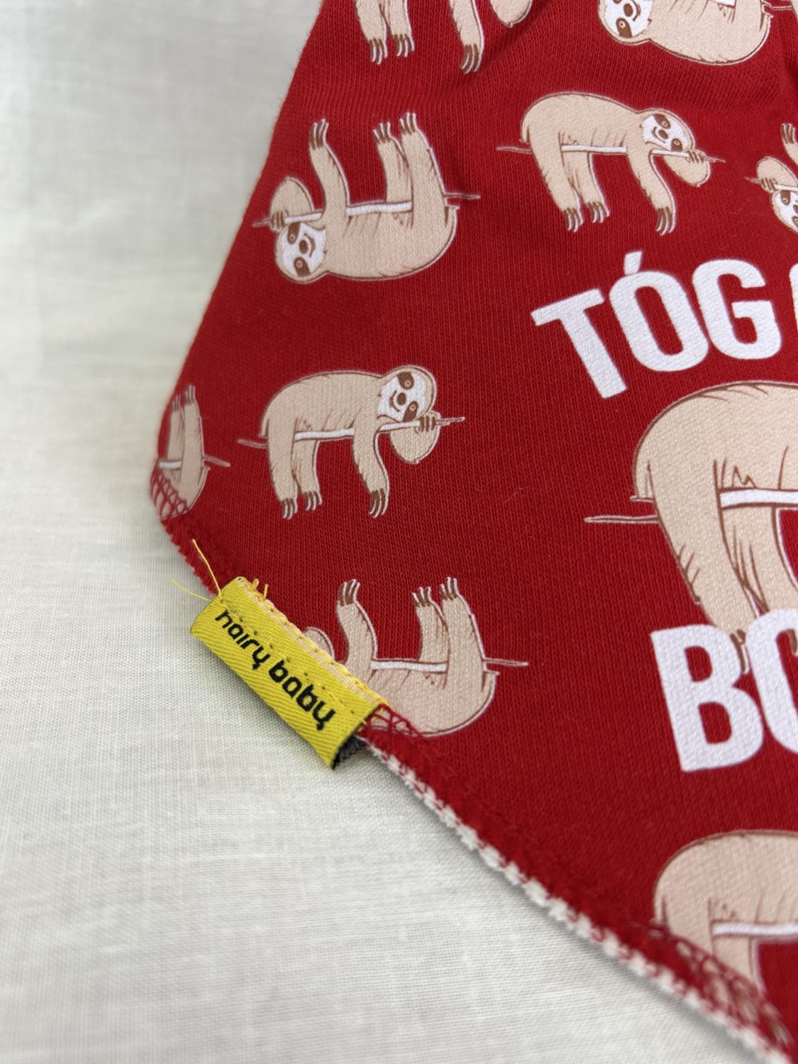 Tóg Go Bog É organic cotton DribbleBoo bandana bib