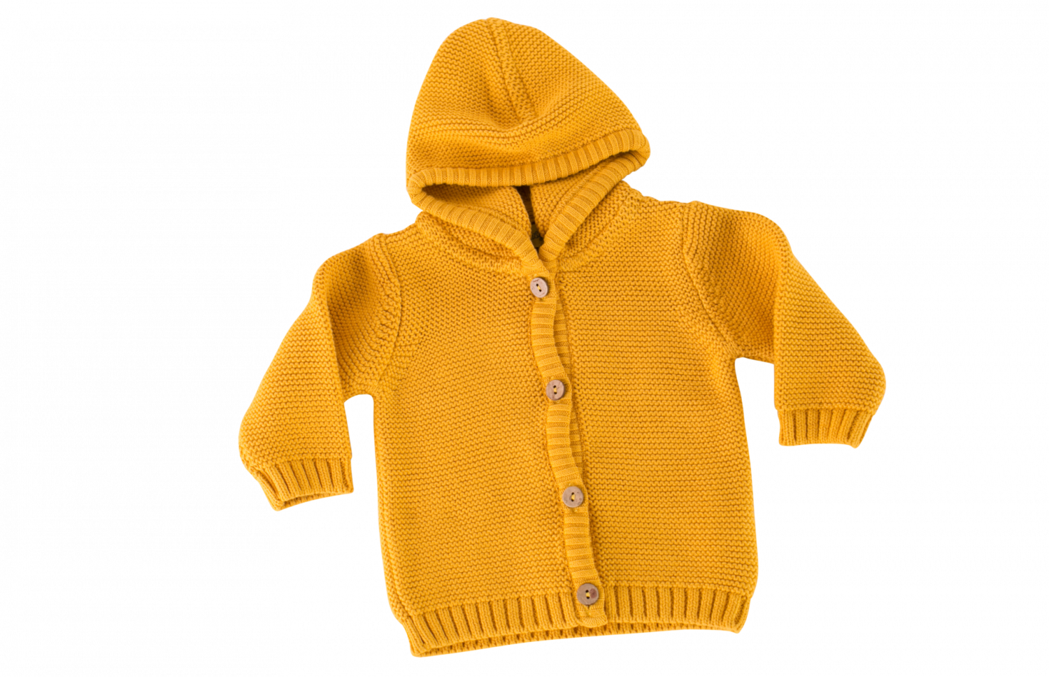Turmeric organic cotton hoodie