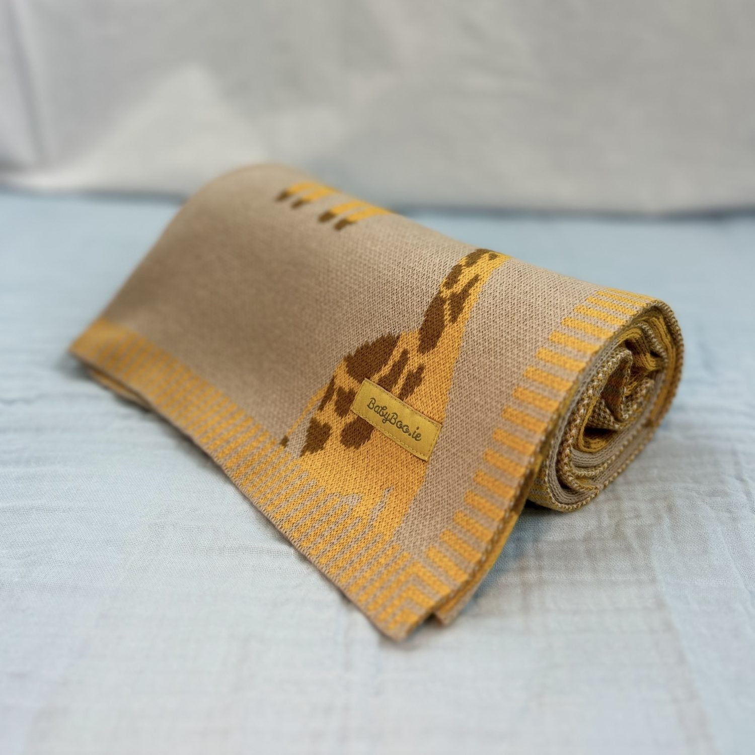Organic cotton giraffes BlankieBoo
