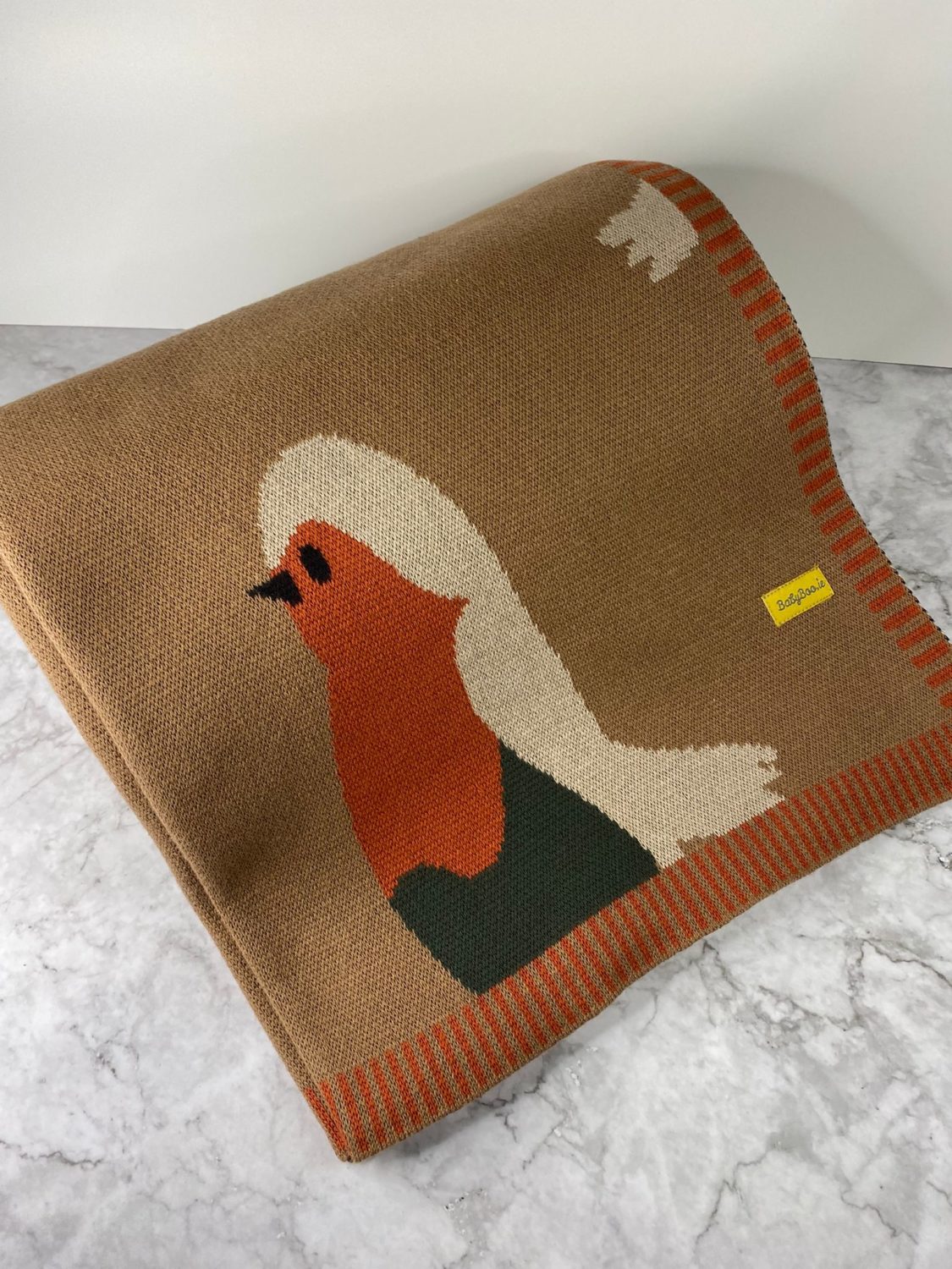 Robin organic cotton Family Cuddle blanket (no box/personalisation)