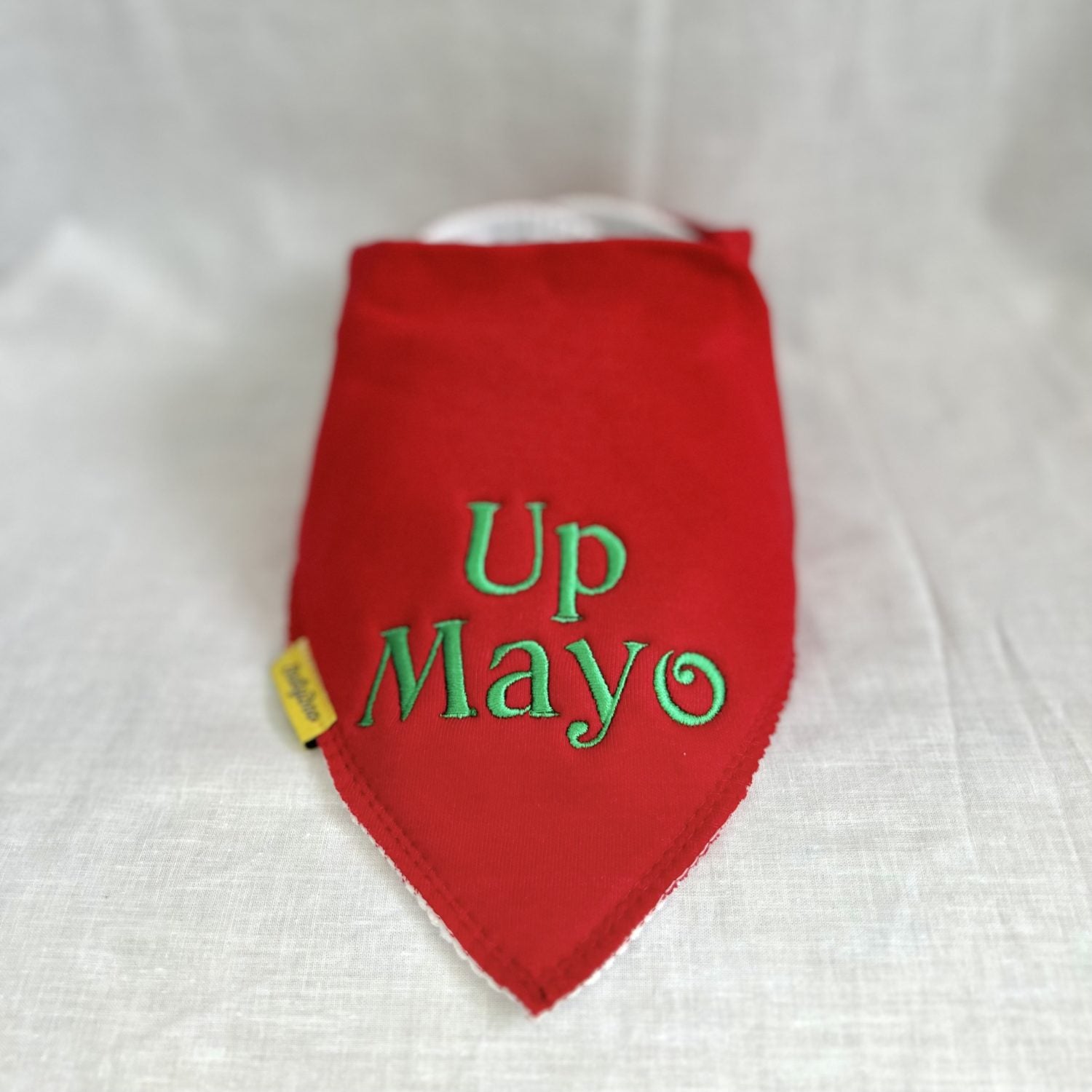 Up Mayo Supporter Organic Cotton DribbleBoo bandana bib