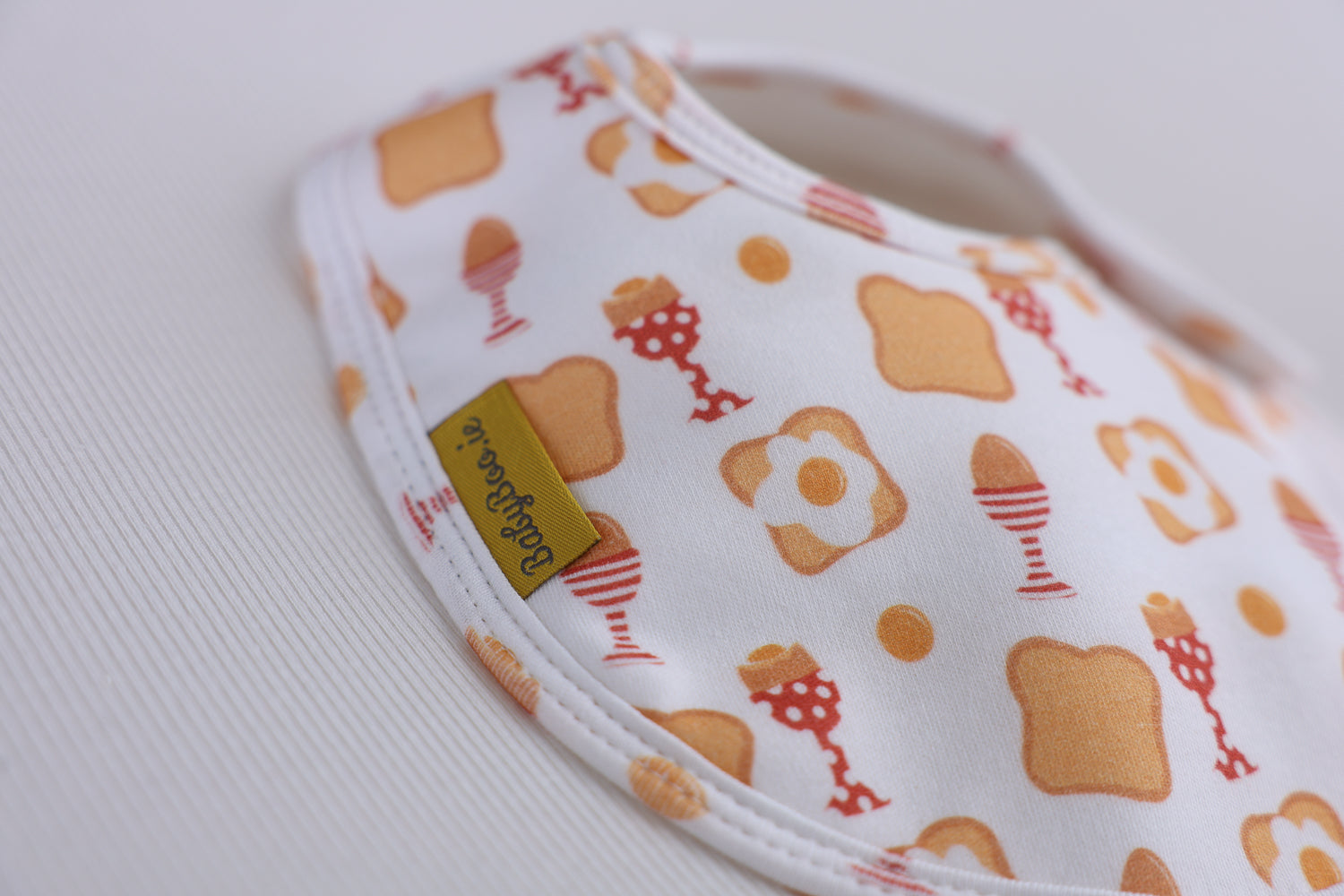 Dippy eggs organic cotton LittleBoo baby bib