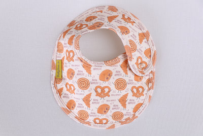 Bonjour bakery organic cotton LittleBoo baby bib