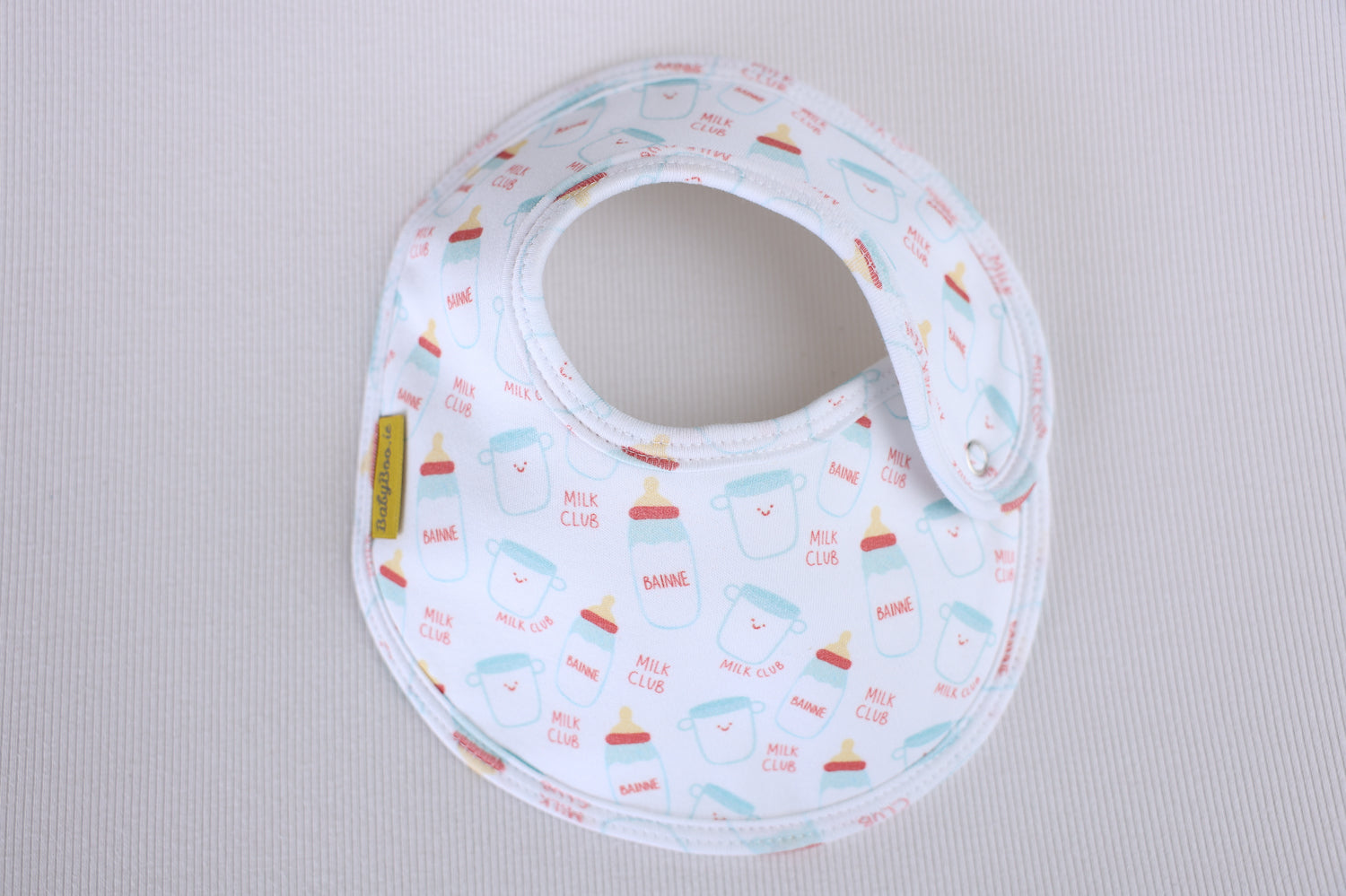 Milk monster organic cotton LittleBoo baby bib