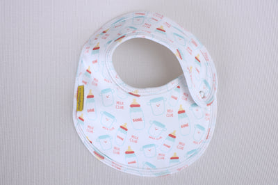 Milk monster organic cotton LittleBoo baby bib