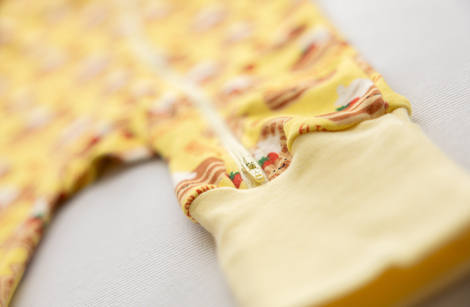 Waffle Club organic cotton ZippyBoo suit