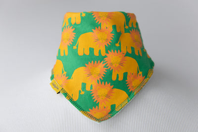 Roarsome organic cotton DribbleBoo bandana bib