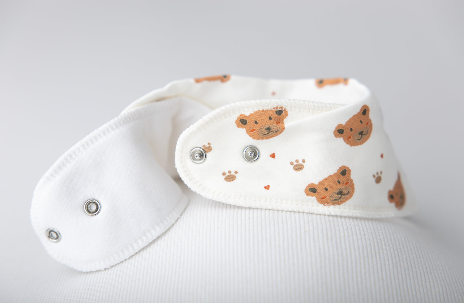 Lovely Teddy Bears Organic Cotton DribbleBoo Bandana bib