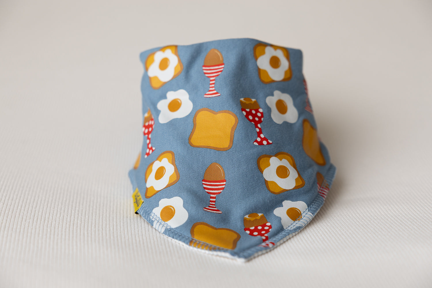 Egg and Soldiers Club organic cotton DribbleBoo bandana bib