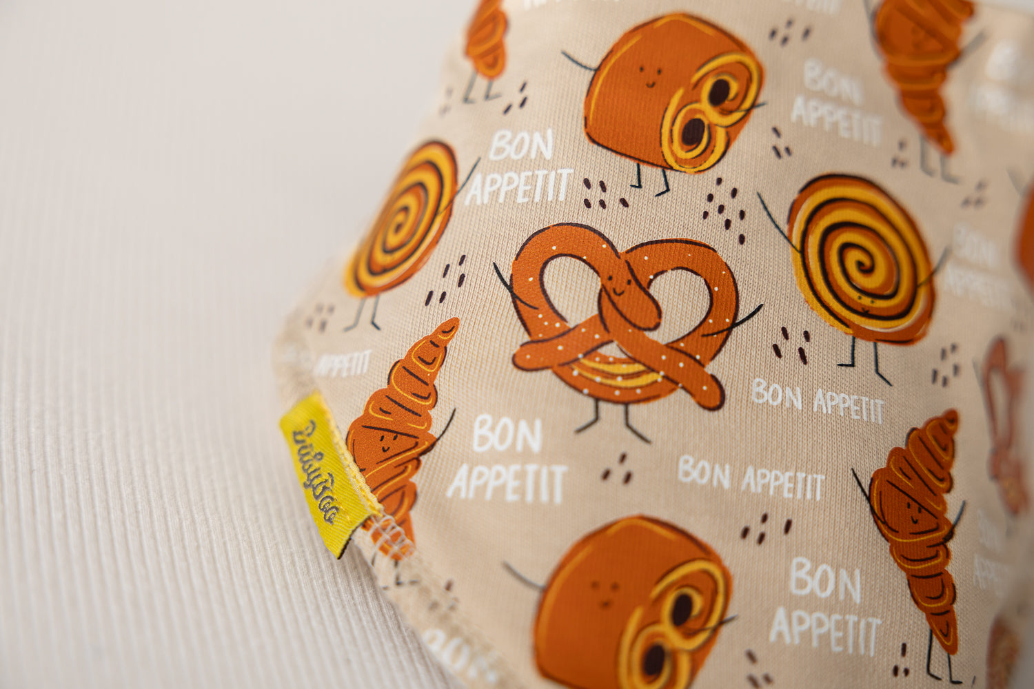 Pastry Club organic cotton DribbleBoo bandana bib