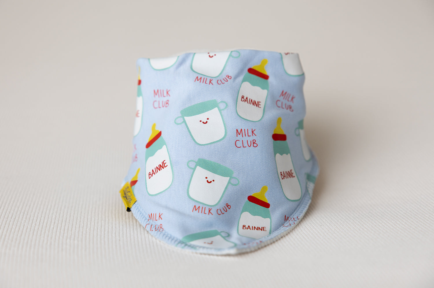 Blue Bainne Club organic cotton DribbleBoo bandana bib