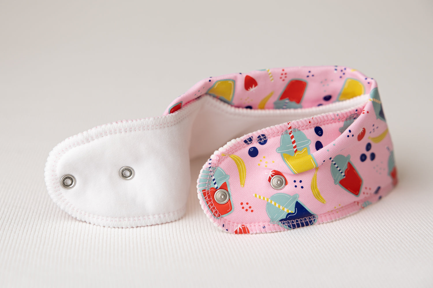 Smoothie Club organic cotton DribbleBoo bandana bib