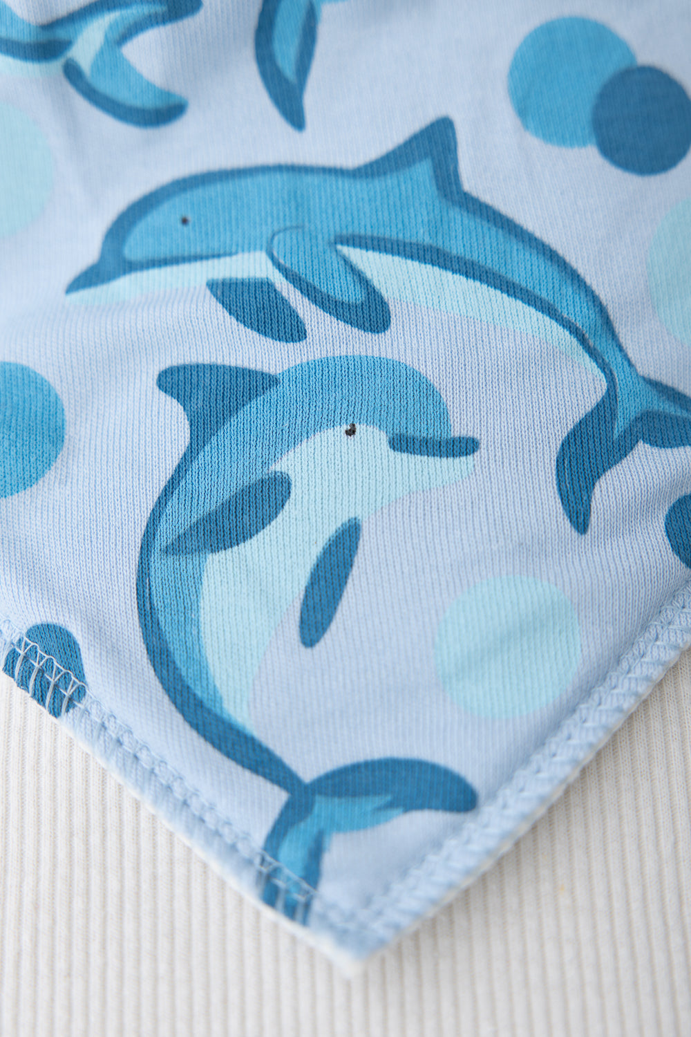 Flippin' Cute organic cotton DribbleBoo bandana bib