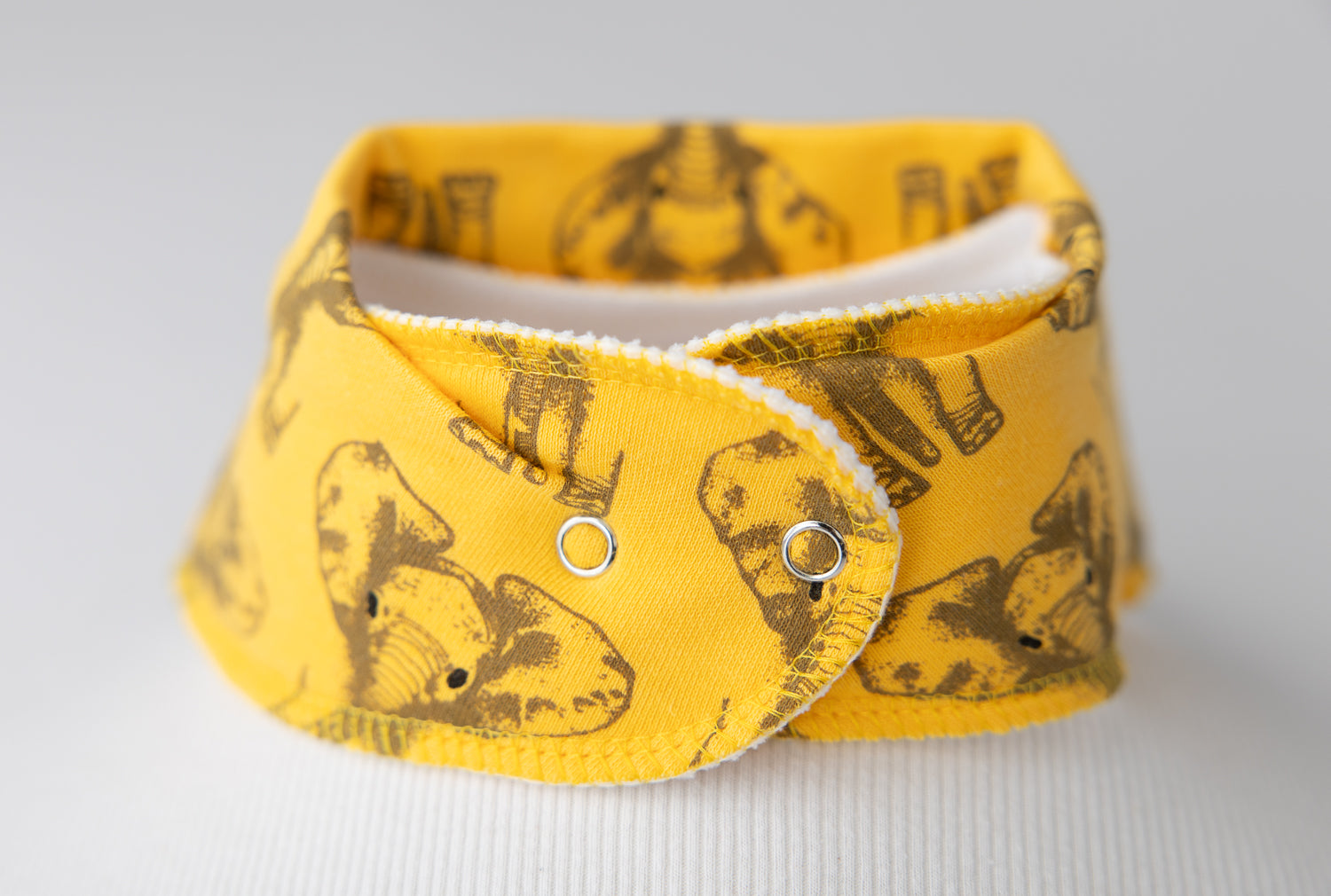 Fauna Kids Elephant organic cotton DribbleBoo bandana bib