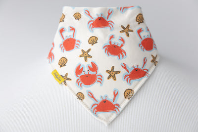 Tiny Claws organic cotton DribbleBoo bandana bib