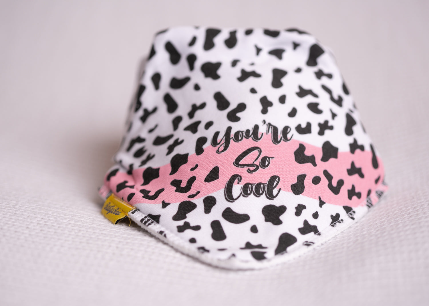 You're so cool organic cotton DribbleBoo bandana bib