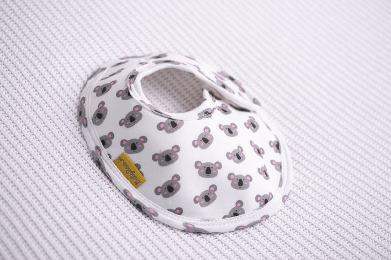 Cutey koala organic cotton LittleBoo baby bib