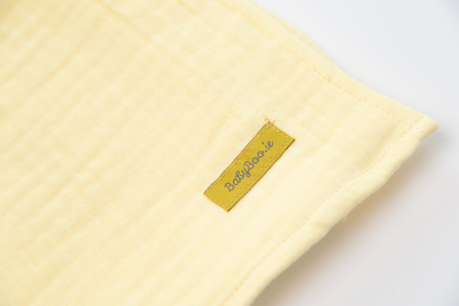 Lemon Organic Cotton super square muslin blanket