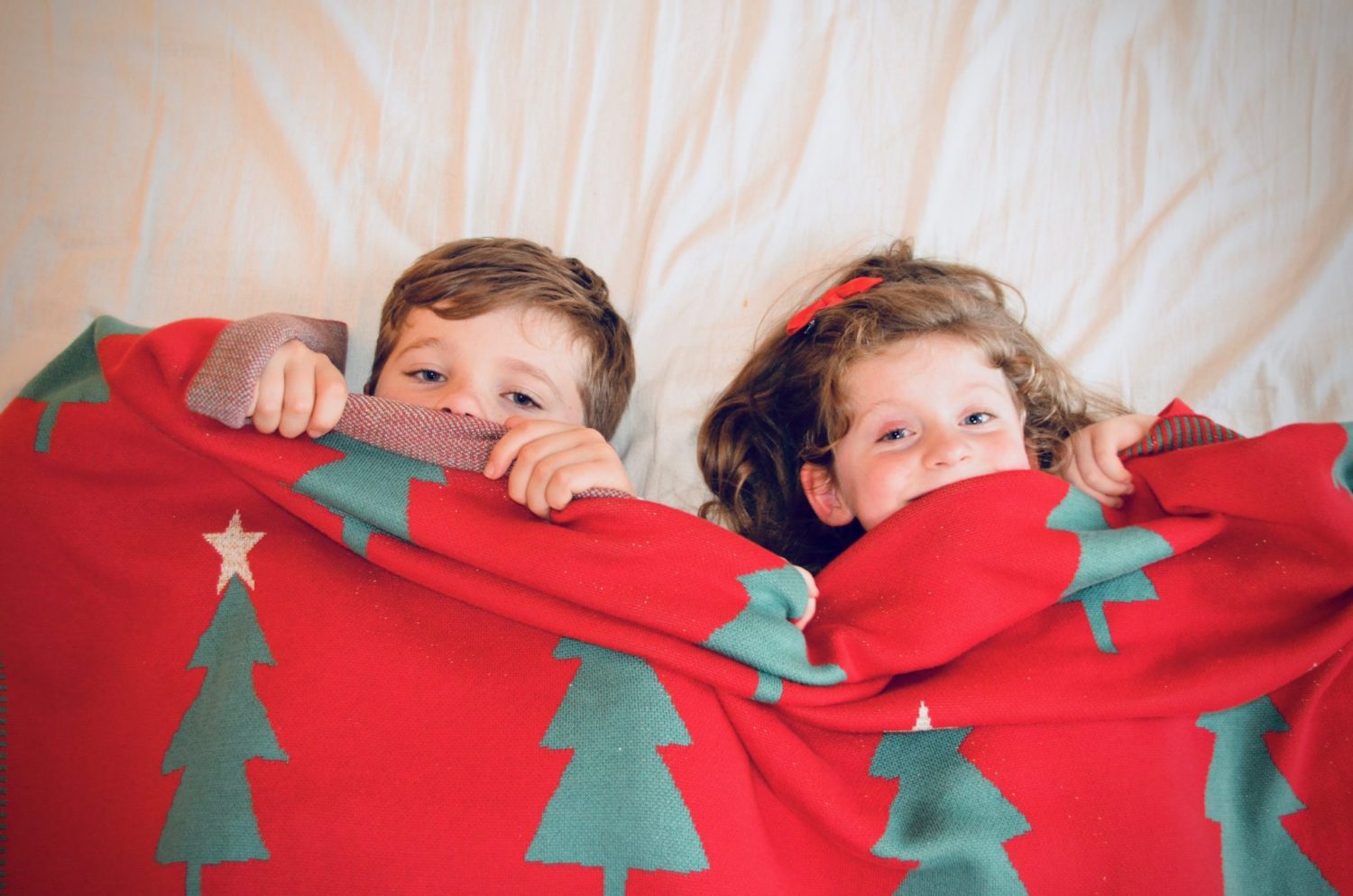 Pink crowns organic cotton Family Cuddle blanket