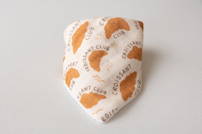 Croissant Club Organic Cotton Biblin