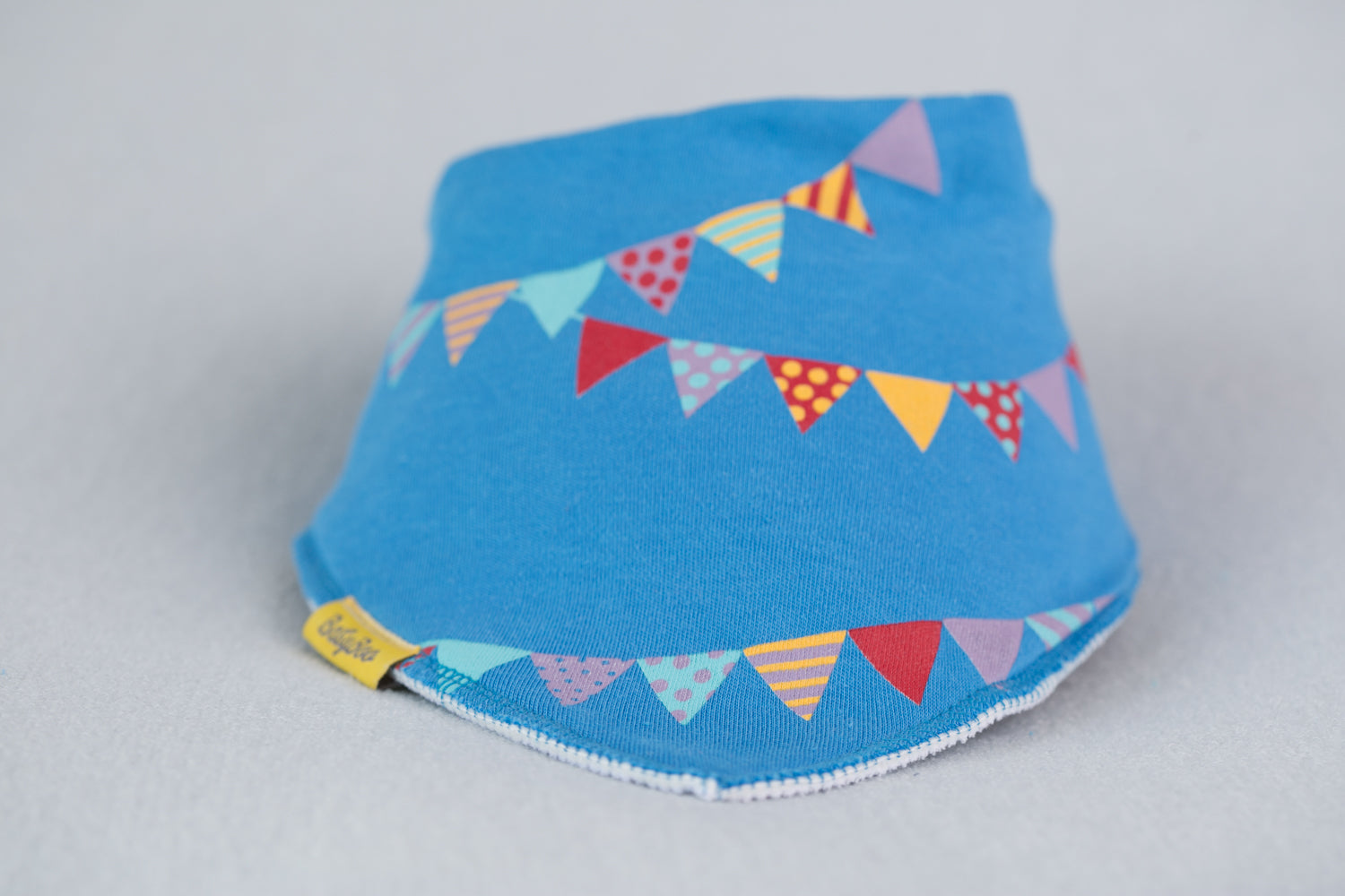 Party time organic cotton DribbleBoo bandana bib
