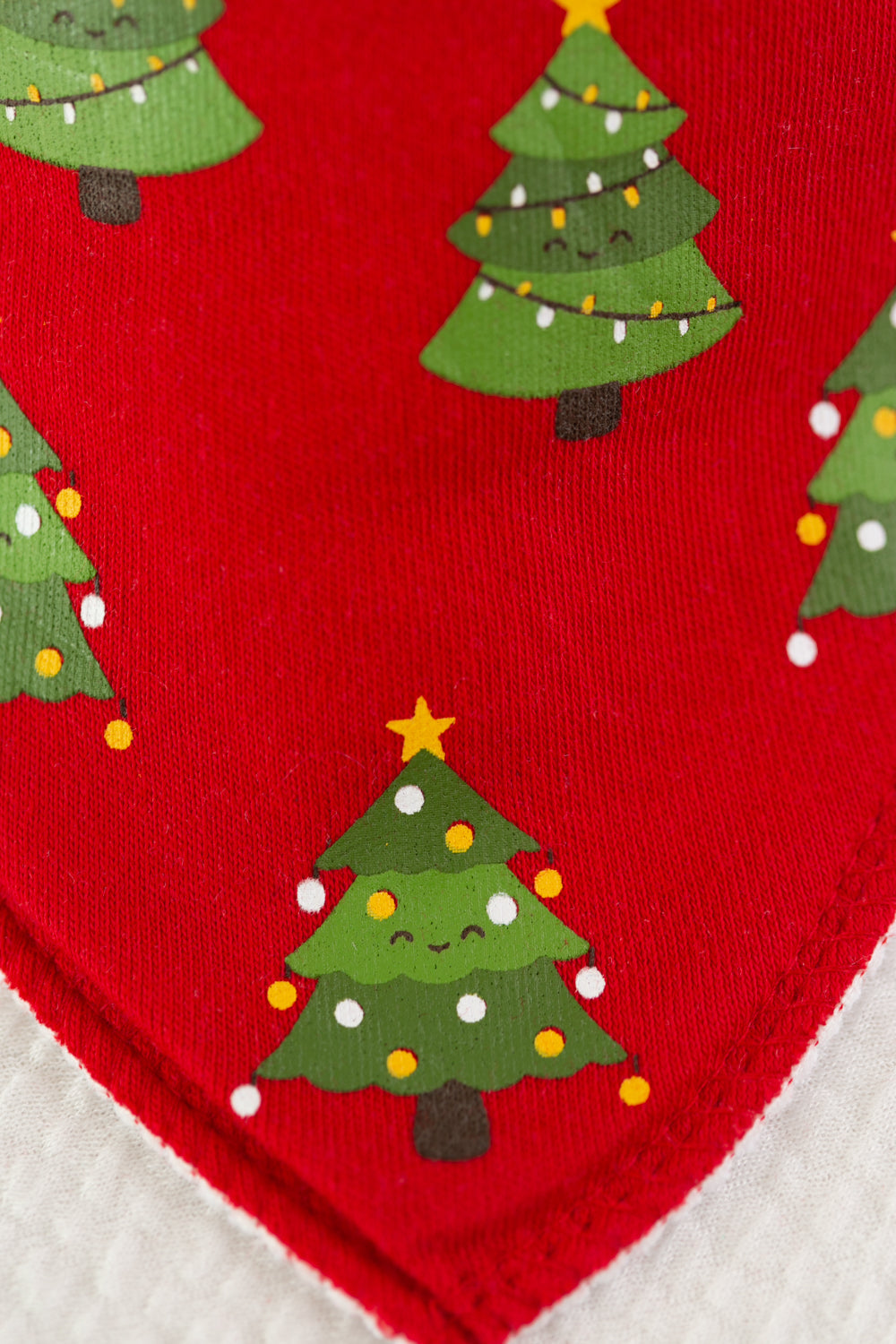 Happy trees organic cotton DribbleBoo bandana bib