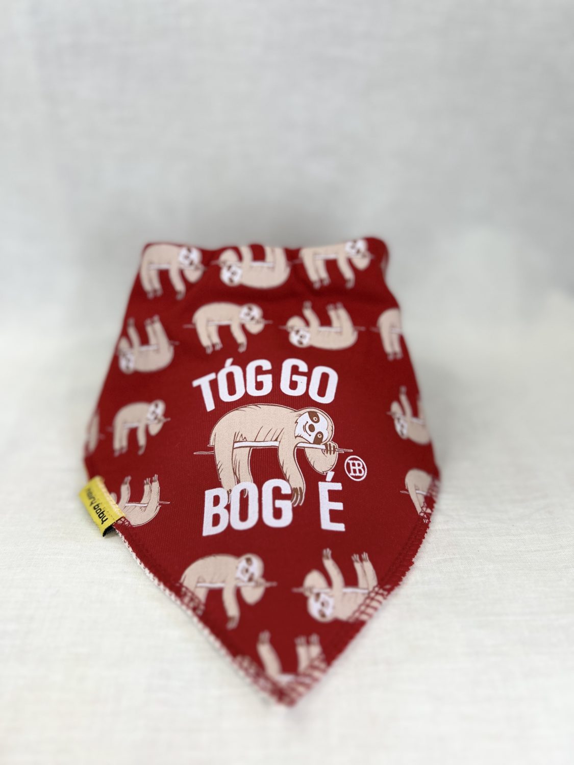 Tóg Go Bog É organic cotton DribbleBoo bandana bib