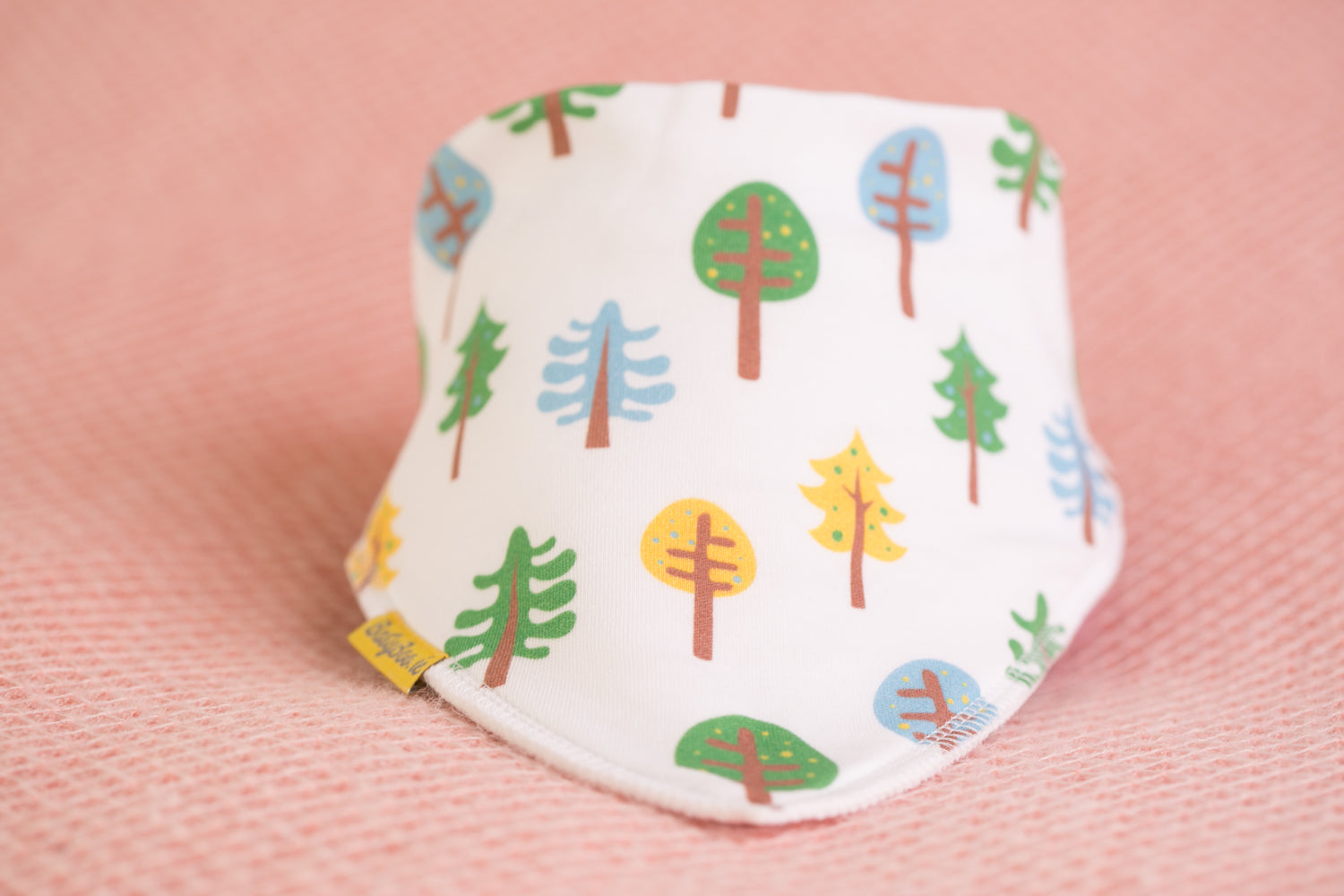 Little trees organic cotton DribbleBoo bandana bib