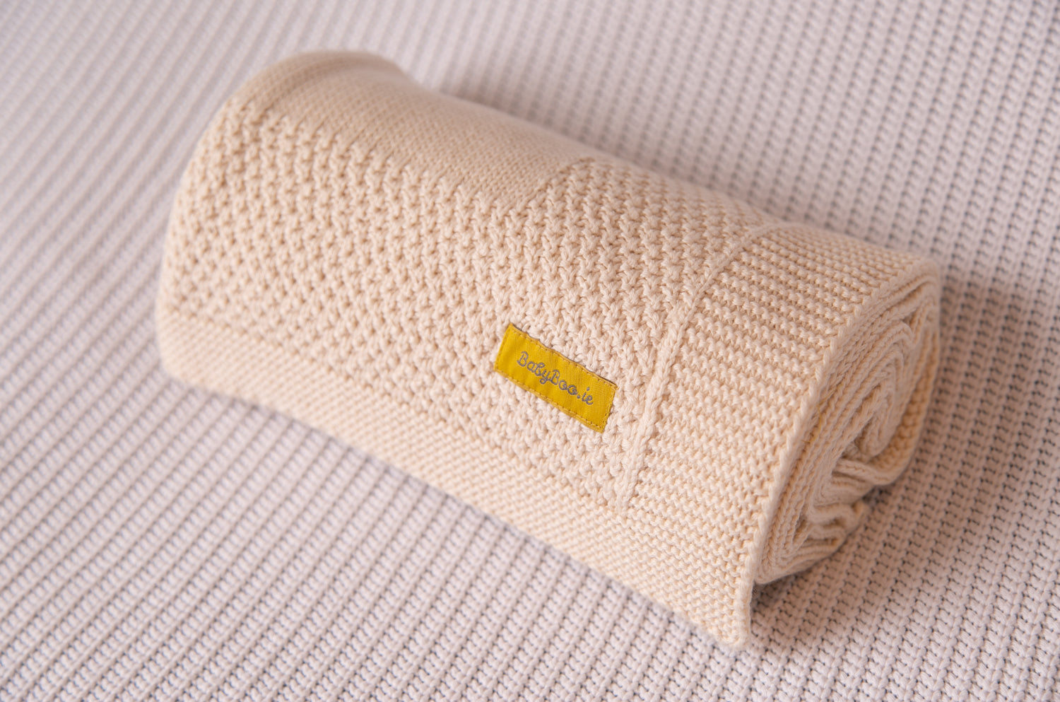Organic cotton beautiful cream BlankieBoo