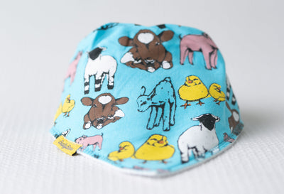Fauna Farmyard organic cotton DribbleBoo bandana bib