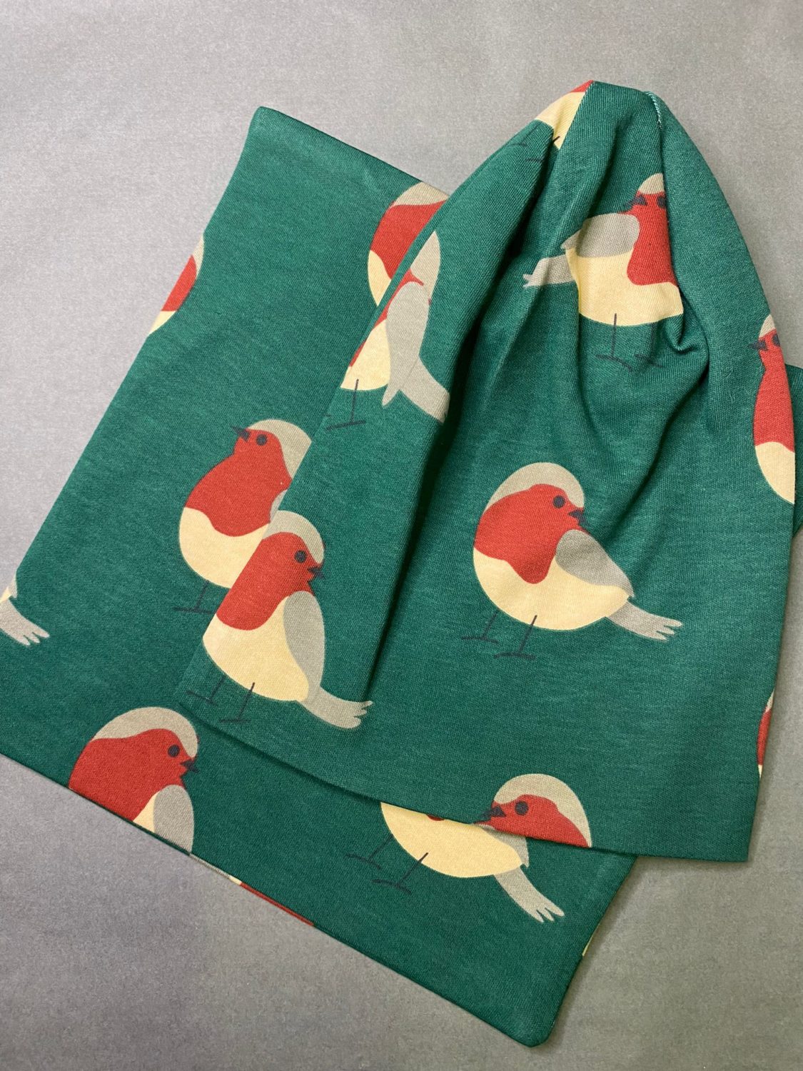 Robins organic cotton BooBeanie hat