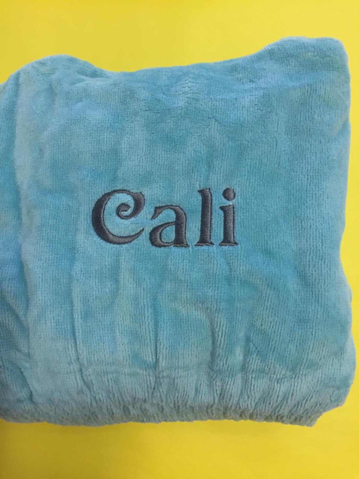 Organic cotton robe