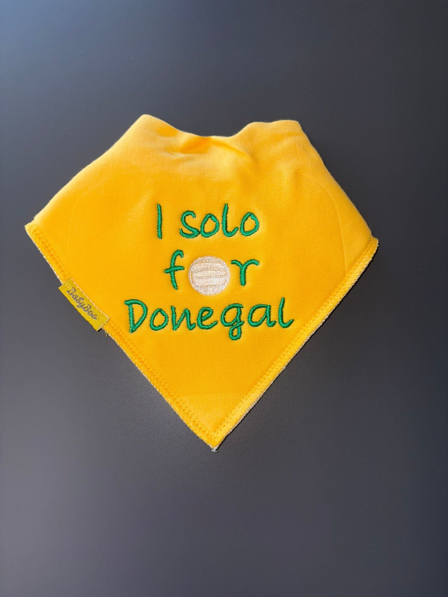 I solo for... organic cotton DribbleBoo bandana bib