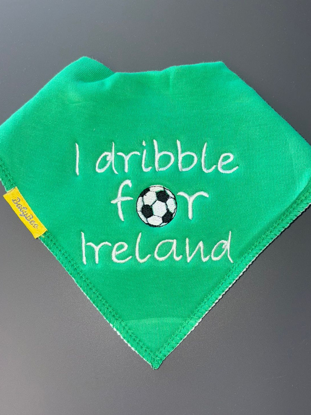 I dribble for... organic cotton DribbleBoo bandana bib