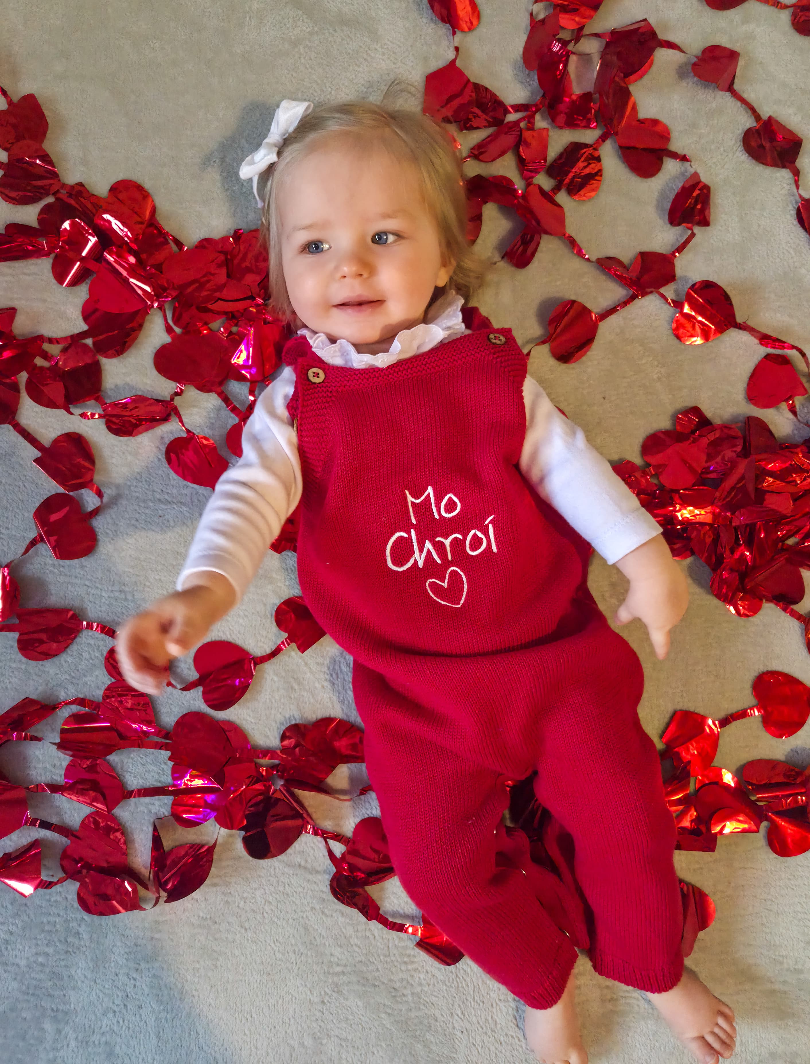 Mo Chroí Organic Cotton Knitted Dungarees