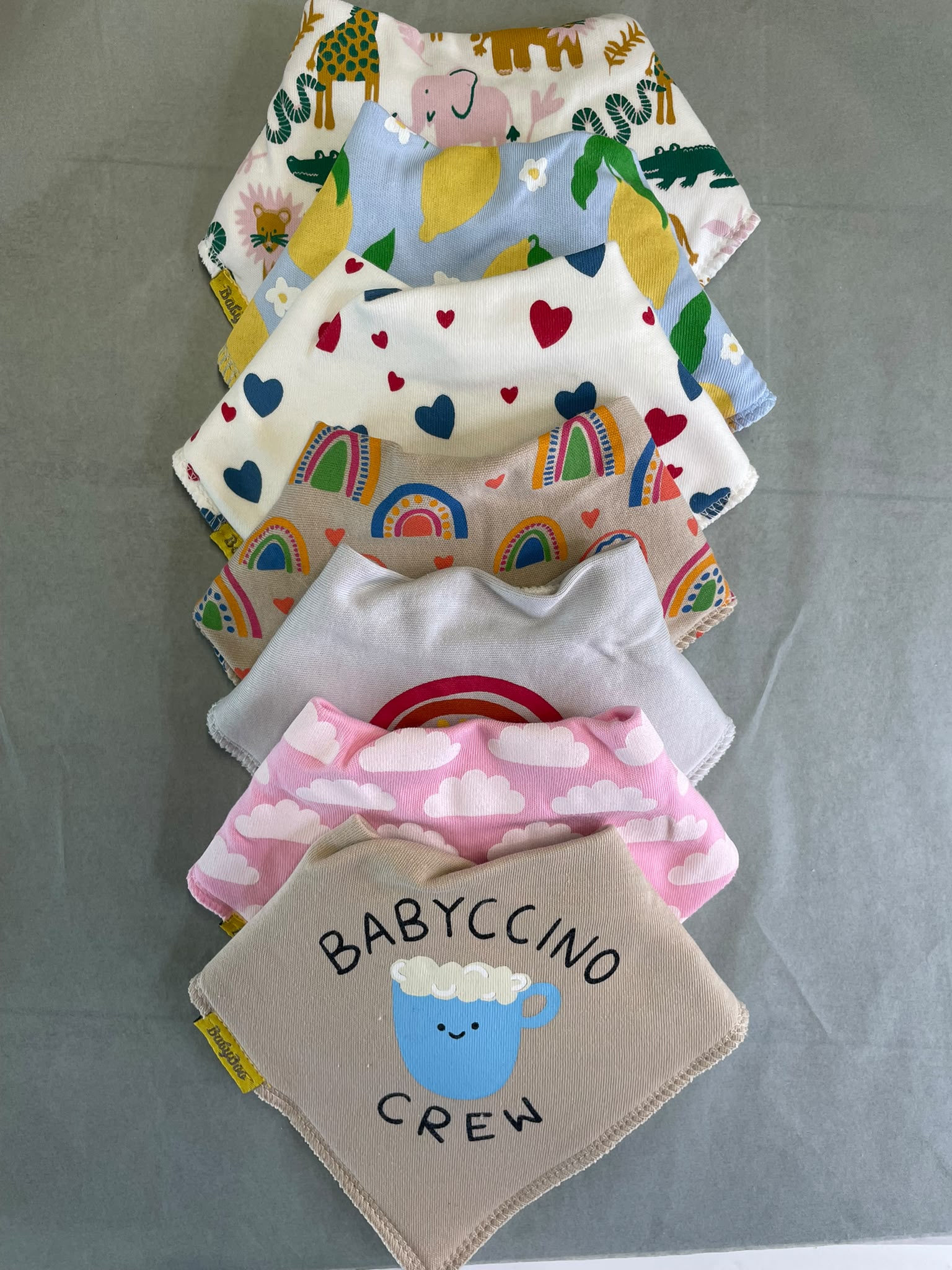 A week of bibs - for little girls