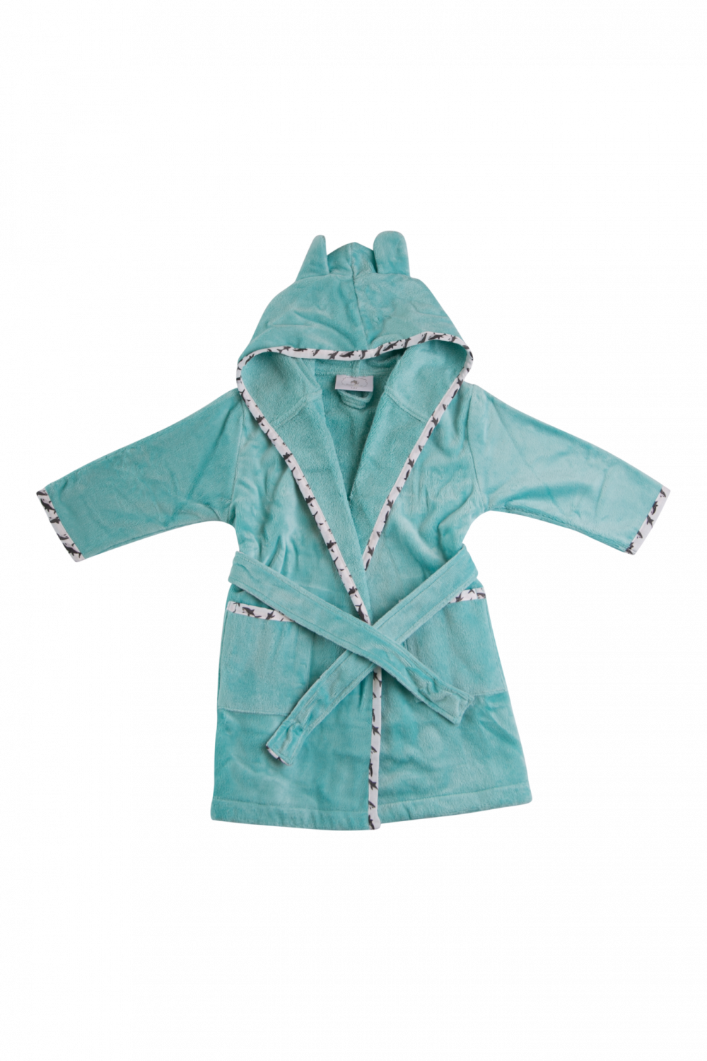 Aqua sharks organic cotton robe