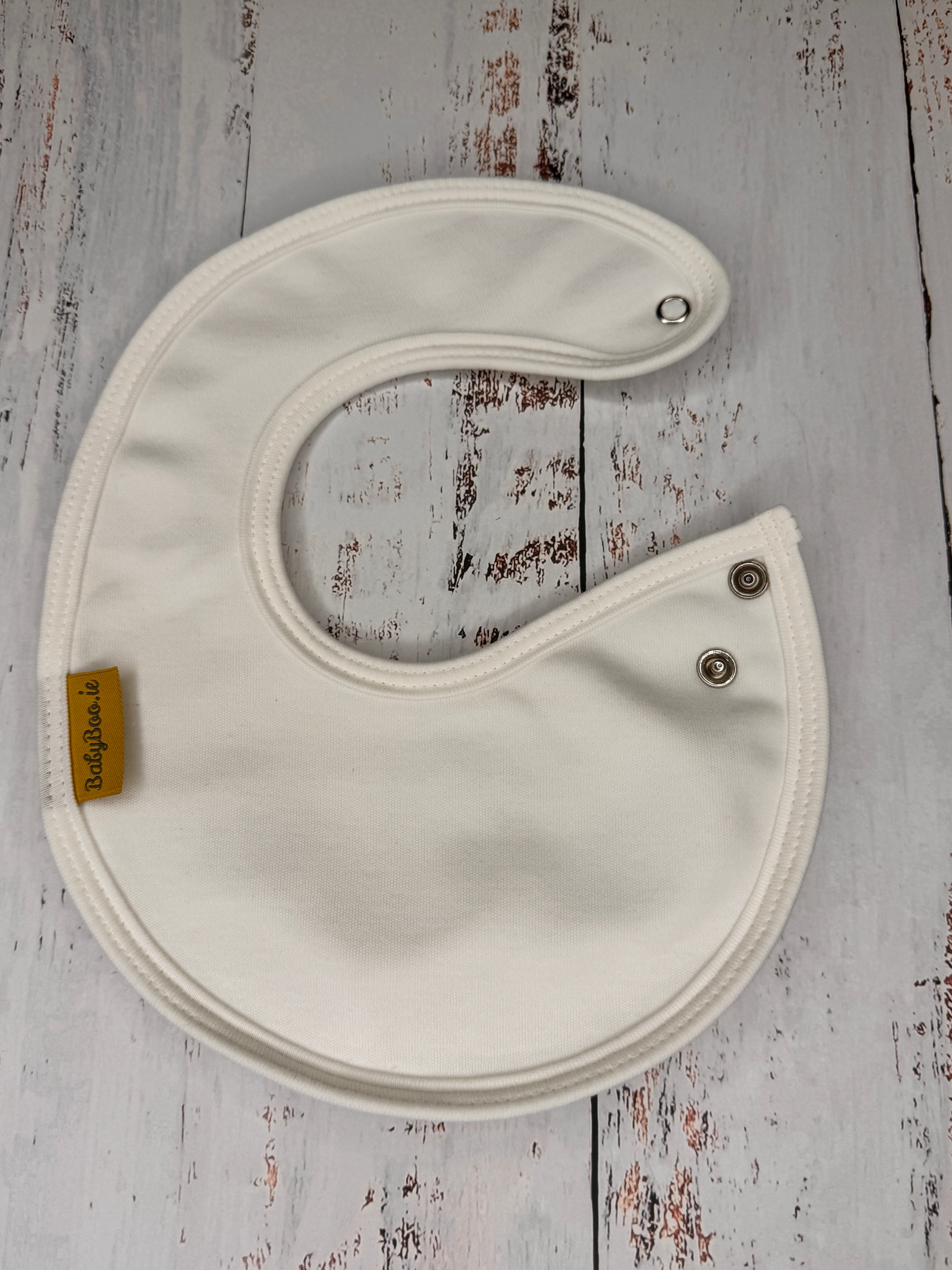 Just Antique Organic Cotton LittleBoo baby bib