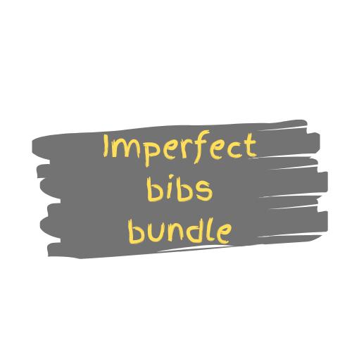 Imperfect - 4 Organic BiggerBoo Bandana Bibs (Age 3+)