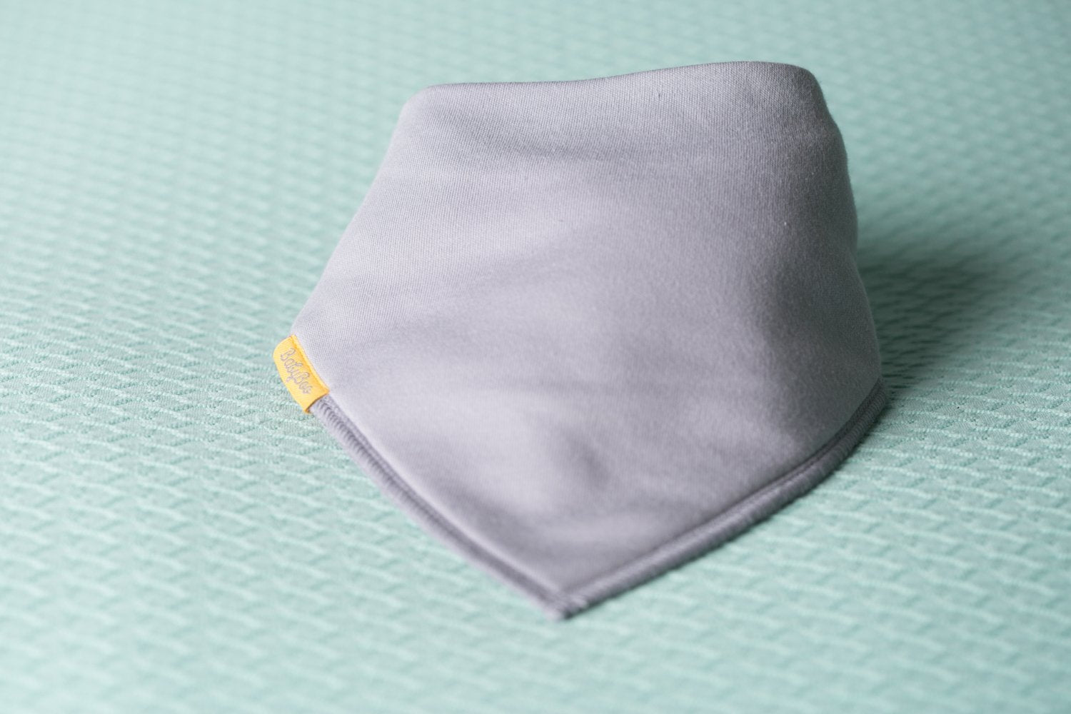 Big sister duties start Dec 2026 organic cotton DribbleBoo bandana bib