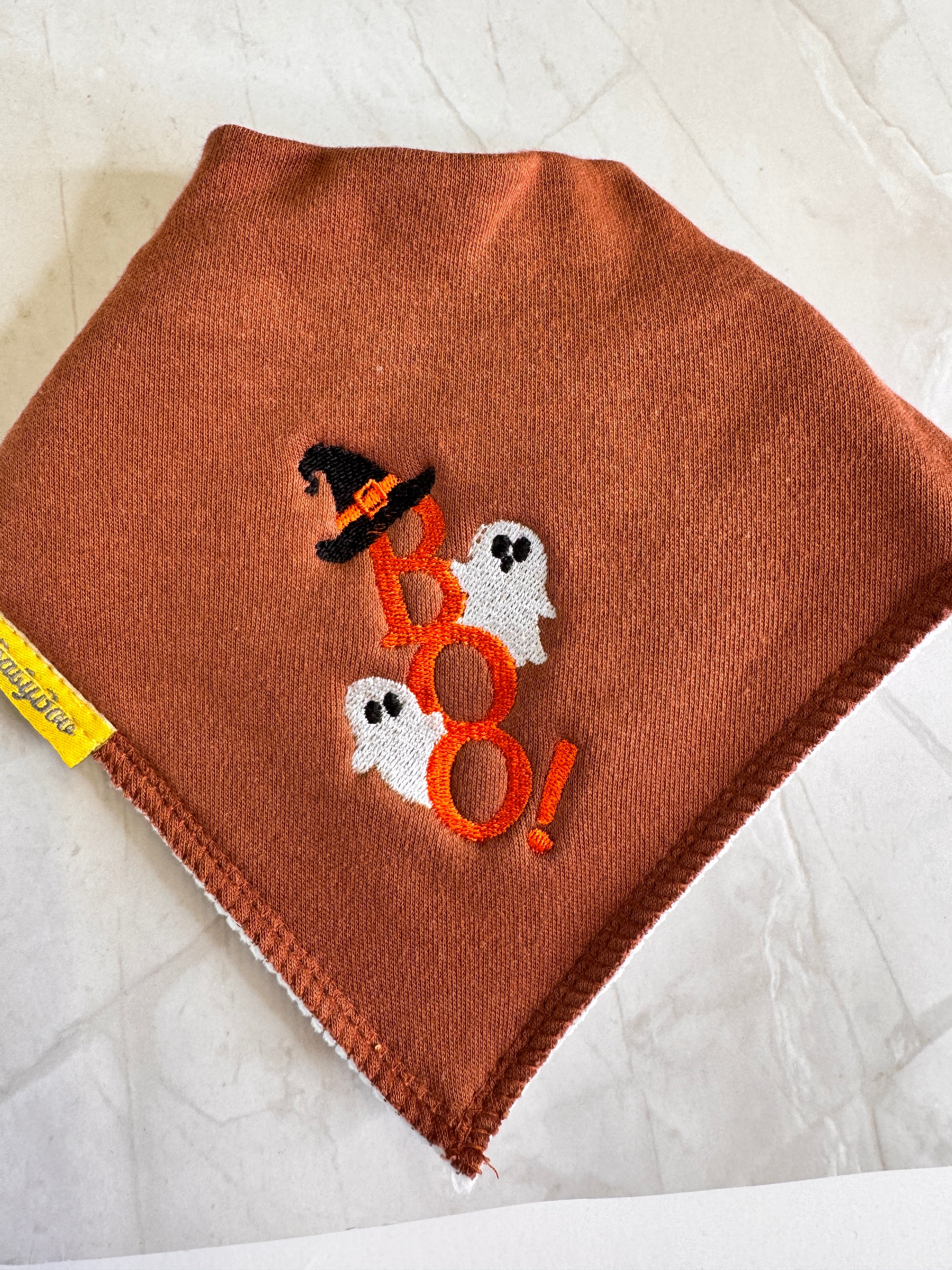 BOO organic cotton DribbleBoo bandana bib