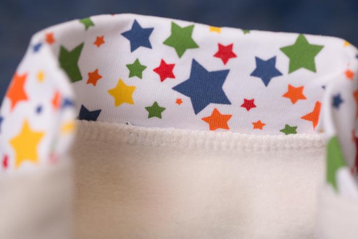 Superstars organic cotton DribbleBoo bandana bib
