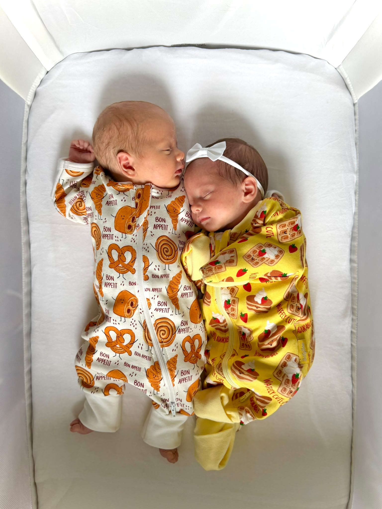 Pastry Club organic cotton ZippyBoo suit