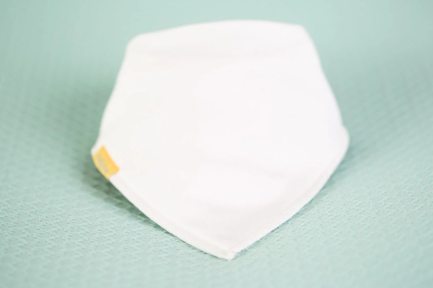 Her first birthday teddy bear organic cotton Dribbleboo bandana bib