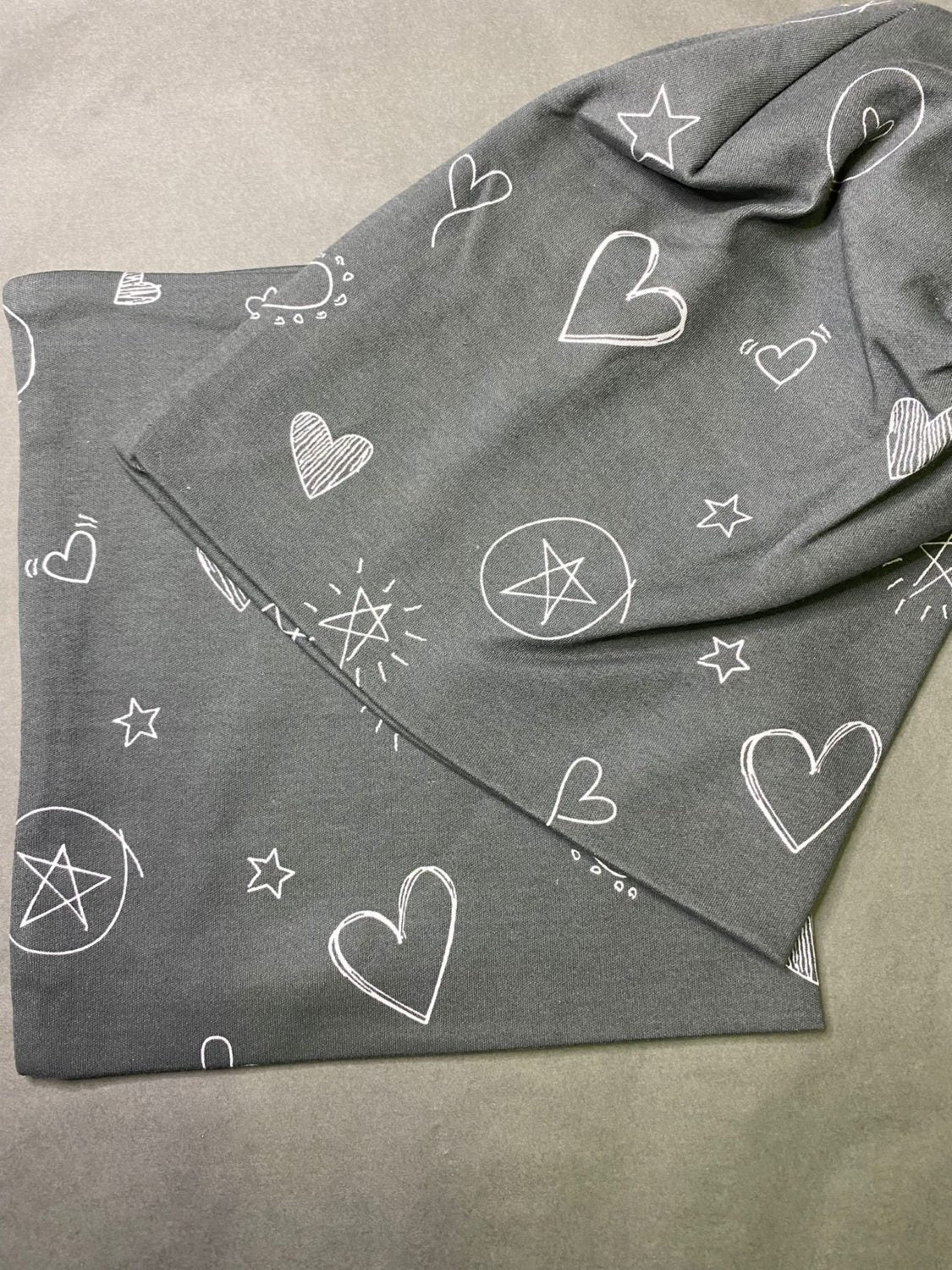 Doodling organic cotton BooBeanie hat